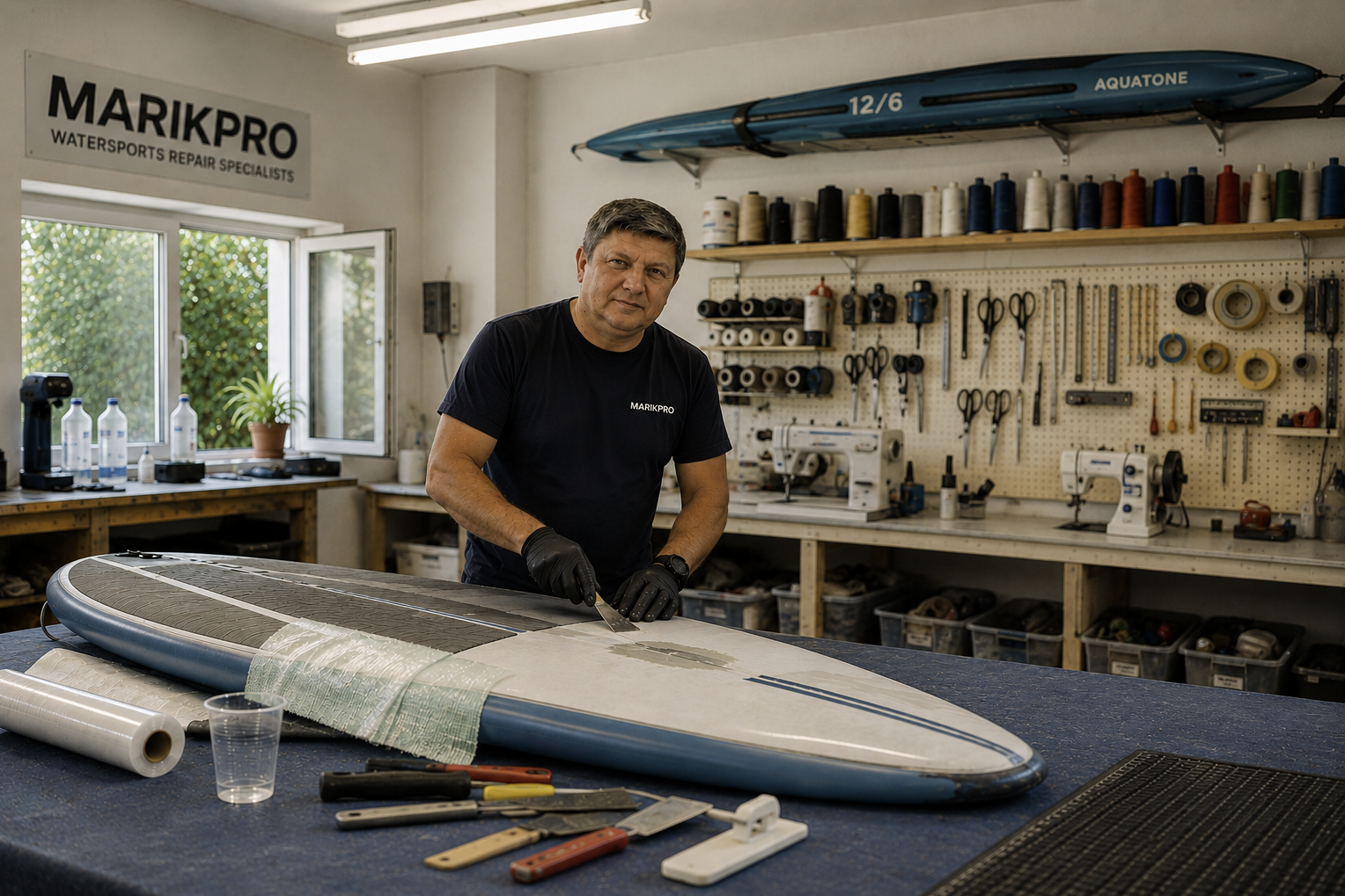 Profesionálny servis paddleboardov a kiteov MARIK PRO Bratislava